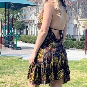 Mini Dress Small Made in Colombia Brown